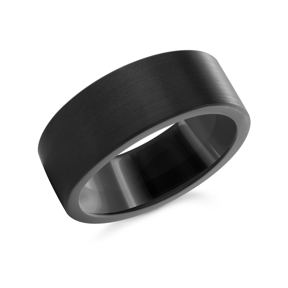 Black Cobalt Men's Ring Size 8mm (CB-024-8)